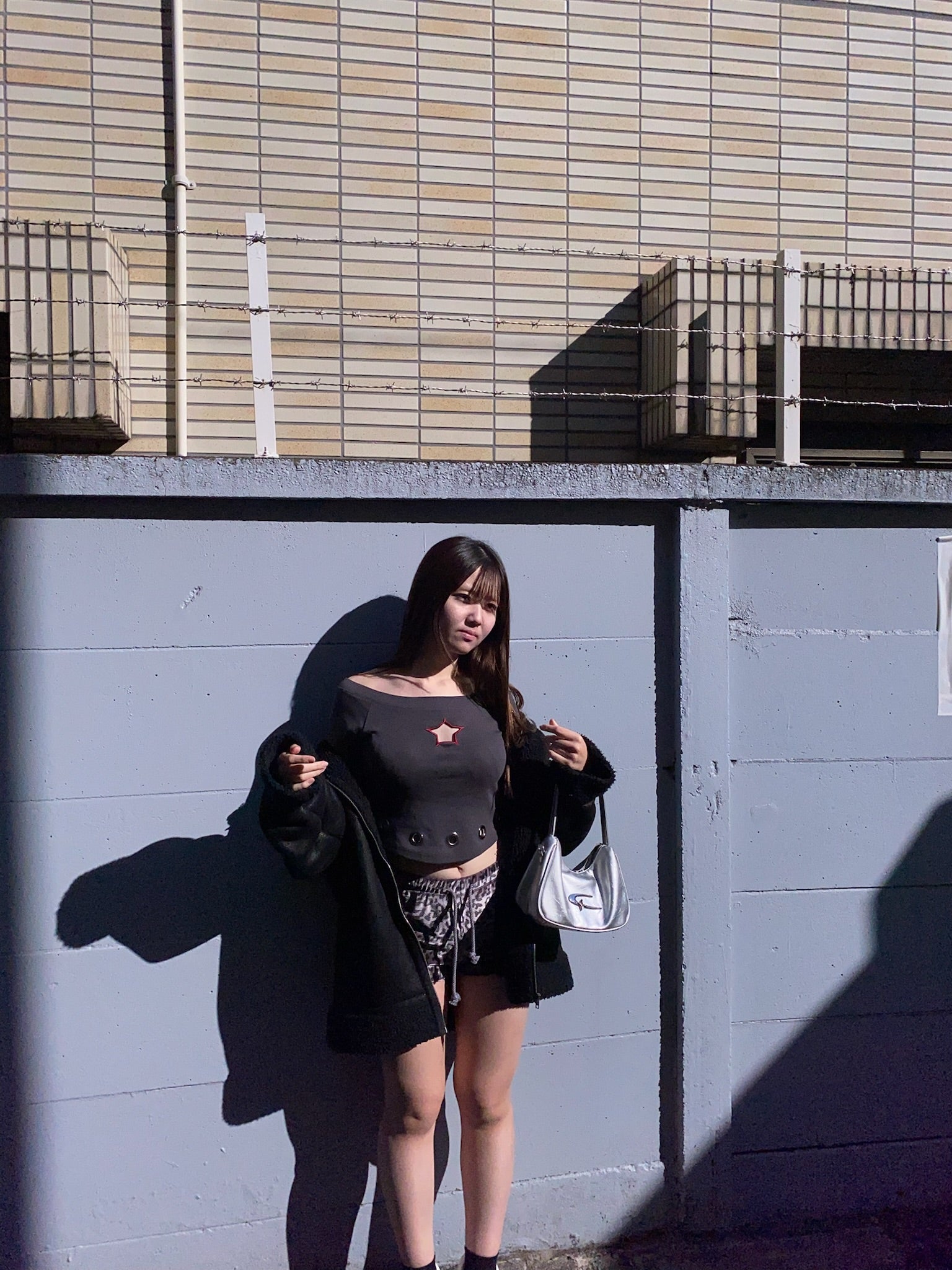 SHINE LOUD ONE STAR OFF SHOULDER TOPS