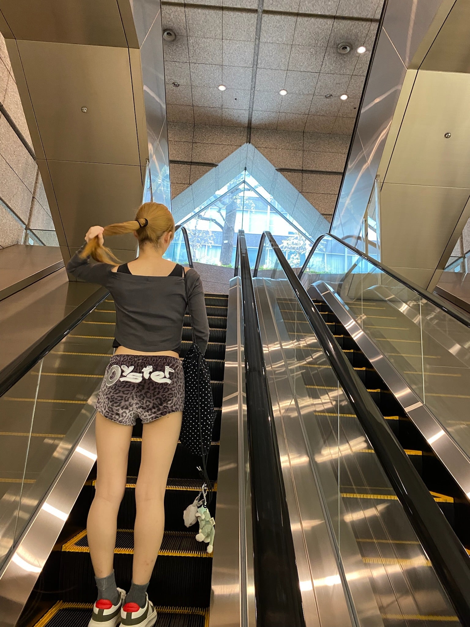 WORLD'S YOUR OYSTER MICRO MINI PANTS